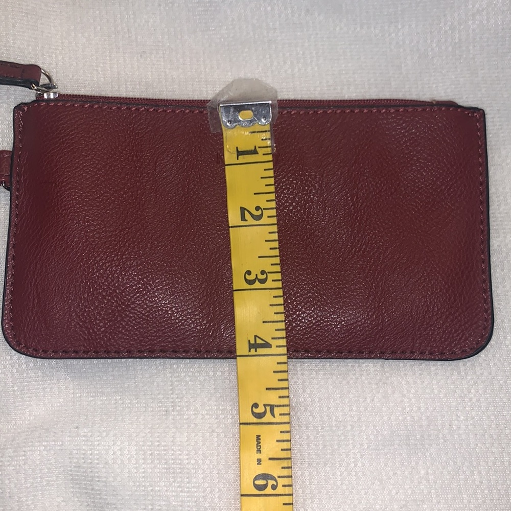 Nine West clutch burgundy - Picture 6 of 7